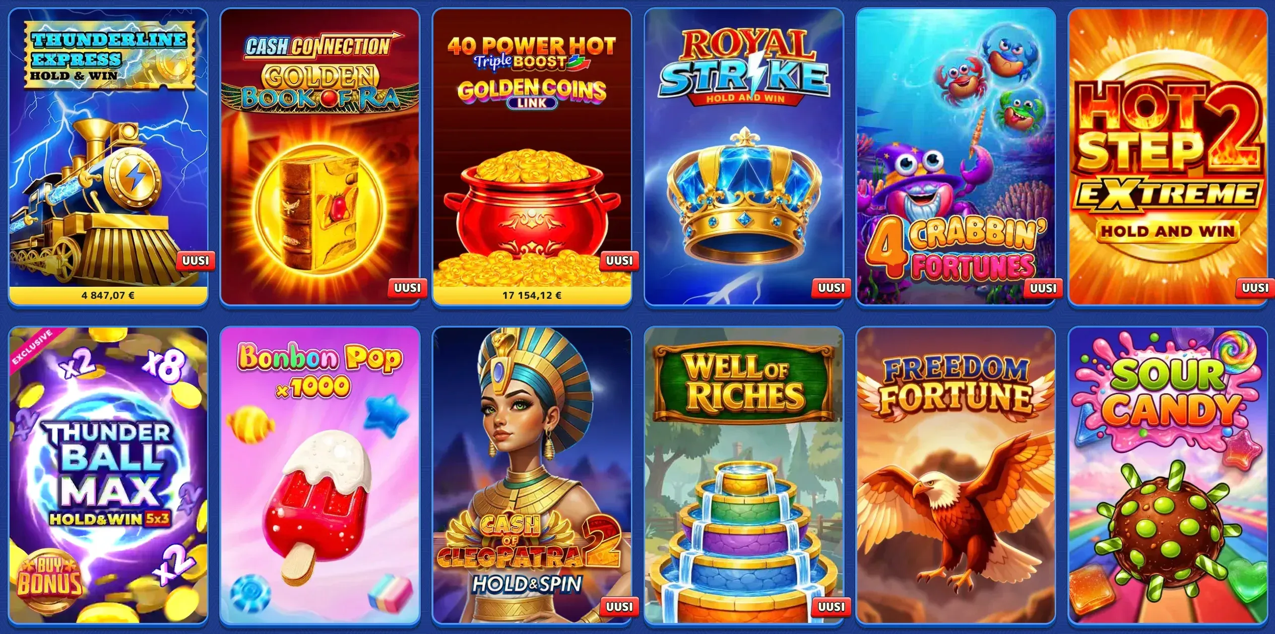 Peliautomaattien valikoima Pistolo casino